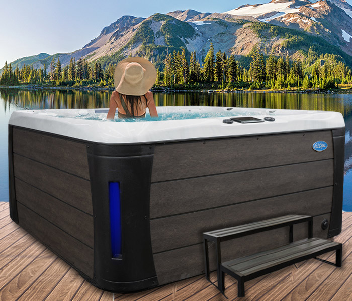 Calspas hot tub being used in a family setting - hot tubs spas for sale Portsmouth